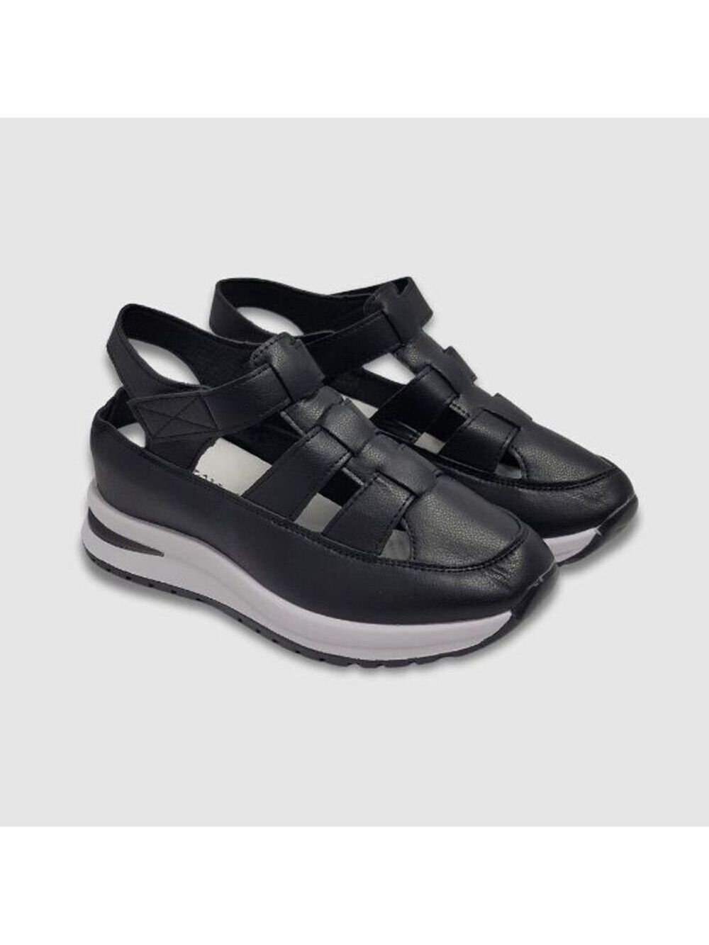 Fashion Comfort Sandals Hollow-Out Sporty Fisherman Style Platform Wedges Sz 40
